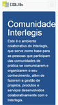 Mobile Screenshot of colab.interlegis.leg.br